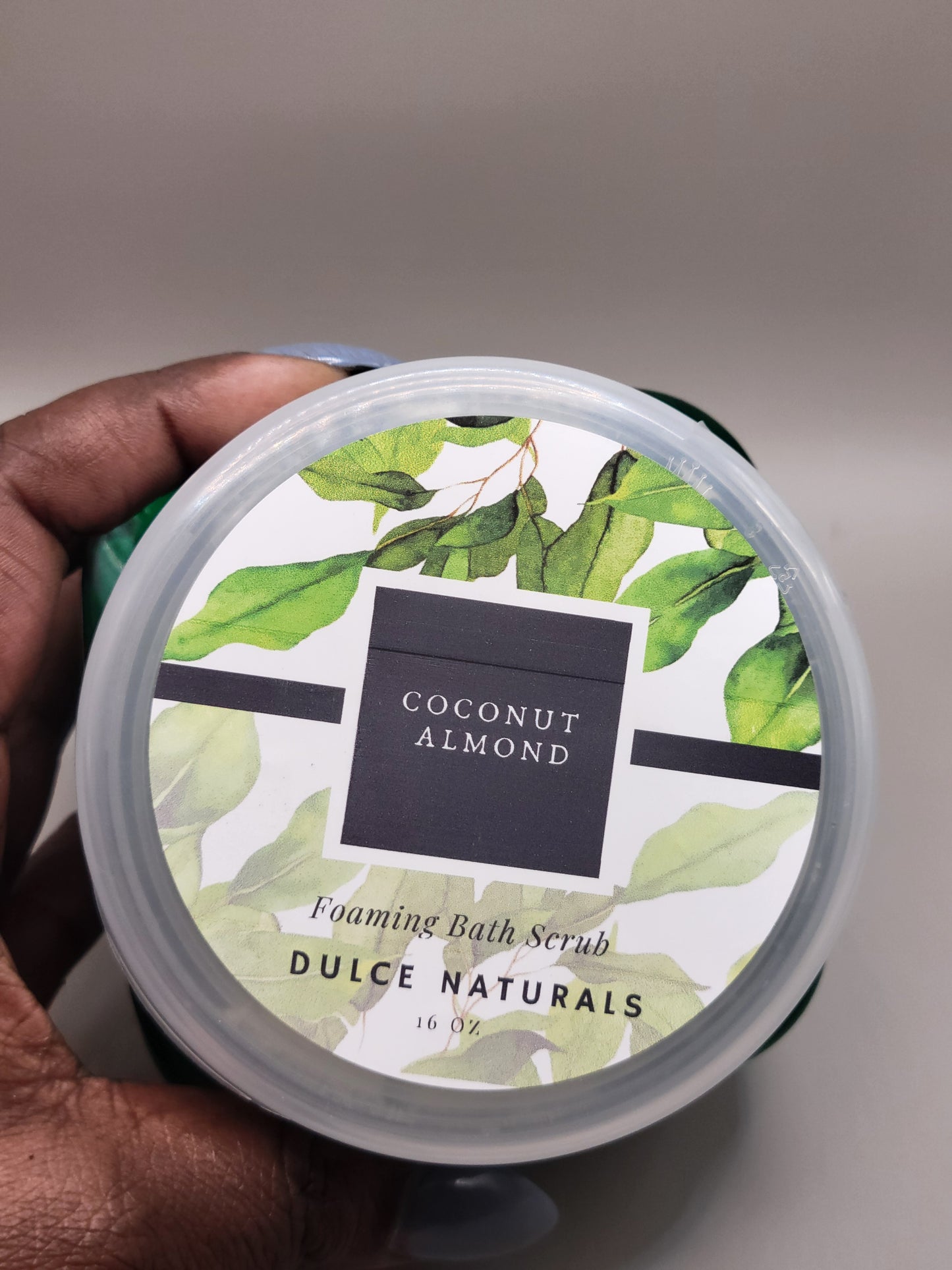 Coconut Almond Foaming Sugar Scrub