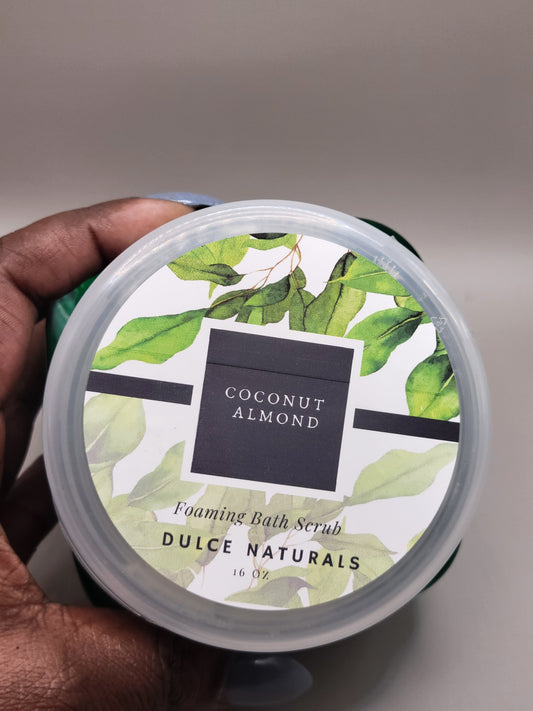 Coconut Almond Foaming Sugar Scrub